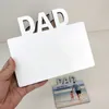 Blank Sublimation Frames MDF Thermal Transfer Phase Plate MOM DAD Gift Frames for Father's Mother's Day