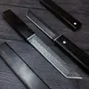 Coltello da guerriero VG10 Lama forgiata damasco e fodero con manico in legno di alta qualità, 3 stili disponibili, Coltelli tattici per attrezzi da esterno Regalo o collezione katana