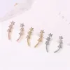 charm Combined multi Stud Earrings Set women's simple hanging tassel exquisite Earring jewelry