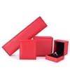 Jewelry Box Necklace Bracelet Rings Pu Packaging Display Cases Gifts Storage Organizer Holder Square