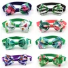 Köpek Giyim 3050 PCS PET Aksesuarları Bowtie Tropikal Bitki Çiçek Yaz Çat Bağlantı Ayarlanabilir Boy Boyutu3228332