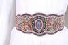 KASURE mode bohème femme gitane superbe Style Boho ceinture perles de résine coquille ventre chaîne cire corde large ceinture faite à la main
