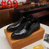 A1 Gentleman 3 cm hoge hak jurk schoenen voor mannen kantoor schoenen man elegante zwarte formele schoenen mannen lederen schoen mannen trouwschoenen 33