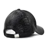 2021 Spring Fashion Men Women PU Leather adjustable Baseball Cap Hip Hop Caps Sun Visor Snapback Flat Dance Street Trendy Hats4458875