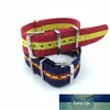 18 20 22 22 24mm relógio banda esportes Tecido nylon watchband colorido relógio relógio espanhol espanhol russo alemão França bandeira preço de fábrica especialista qualidade mais recente