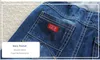 Katoen kinderen jongens broek broek 2 tot 14 y kinderen jeans denim lente herfst casual elastische taille 2111102