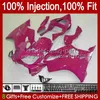 OEM TRABALIFICAÇÃO PARA HONDA CBR600FS CBR ROSA 600F4I 600 F4I FS CC 2001 2002 2003 2003 corpo 46NO.116 CBR600F4I F4 I 600cc 01-03 CBR600 F4I 01 02 03 Fairing de Molde de Injeção