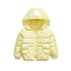 2-9Y Nouveaux garçons filles vestes blanc canard vers le bas hiver mode sport veste vêtements d'extérieur enfants veste filles vêtements hiver manteau chaud H0909