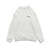 Letter Print Sweatshirts Herr och Dam Lös Hip-Hop bomull Ovesize Crew Neck Pullover