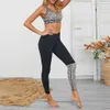 Dames Leopard Brief Print Yoga Sets Gym Kleding Hoge Taille Crop Top Pant Sport Tweedelige Leggings Outfits 210813