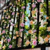 180 cm / partia jedwabne róże bluszczu winorośli z zielonymi liśćmi do domu dekoracji ślubnej fałszywy liść DIY wiszące girlanda sztuczne kwiaty dekoracyjne Wr
