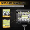 60 W 4 ZOLL 20 LED Wasserdichte Arbeits Licht LED Licht Bars Spot Flut Strahl für Arbeit Fahren Offroad Boot auto Traktor Lkw 12 V 24 V7906462