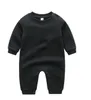 Spring Autumn Baby Boys Girls Long Sleeve Rompers Infant Cotton Cartoon Bear Jumpsuits Cute Toddler Onesies