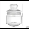 Housekeeping Organization Home Gardenglass Scented Tea Jar Transparent Storage Bottle Sealed With Lid (350/500Ml) Bottles & Jars Drop Delive