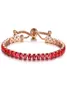 Tennis Armband Dames Mode Verstelbare Ketting Armbanden Cubic Zirconia Rose Gold Love Gift Luxe Glanzende Sieraden