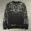 Fall/Winter Fashion Men's Sweatshirt Starry Sky Constellation Spray Paint Printed Round Neck Outer Wear Couple Loose Comfortable Sweaterr#GVC009