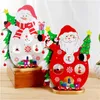 Julfest hemdekoration Santa Claus Snowman Table Ornament Toys for Children Children Gift