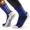 Uss stock Men's Anti Slip Football Socks Athletic Long Socks Absorbent Sports Grip Socks For Basketball Soccer Volleyball Running FY7610CT05