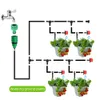 10-50M Micro Système d'irrigation goutte à goutte Kit d'arrosage Système d'arrosage de jardin intelligent Système d'arrosage automatique de jardin de plantes Green House 210622