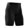 Hommes taille haute poche inclinée course à pied entraînement sport séchage rapide ajustement serré Stretch Fitness Shorts Pro