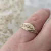 Moda oco padrão anel vintage hit cor amor coração anéis de metal para mulheres meninas festa jóias