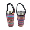 Drinkwaren Handvat 30oz Tumbler Carrier Houder Pouch Neopreen Geïsoleerde Mouwzakken Case voor koffiekopje Waterfles met draaghandvat