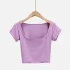 Sexy vrouwen shirts zomer basic t-shirt korte mouw vierkante hals shirts vintage solid shirt wit roze tops vrouwen 210514