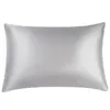 2pcs Silk Satin Pillowcases Mulberry Pillow Case Queen Standard King for Hair and Skin Hypoallergenic Pillowcase Cover 585 V2