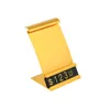 Frame Jewelry Aluminum Price Tag Display Frame Adjustable Numeral Pricing Cube Sign Card Holder