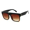 Känd kändis italy märke designer kim torg solglasögon kvinnor vintage platt topp solglasögon för kvinnlig