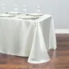 white satin tablecloths