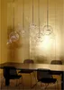 Lampe suspendue en forme de boule à bulles en verre postmoderne, luminaire décoratif d'intérieur, idéal pour une salle à manger, un salon, un café ou un bar, design nordique, LED Hanglamp2882