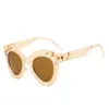 Street Style Hollow Out Lace Trendy Women Sun Glasses 2021 Flower Sunglasses6090901