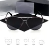 CUBOJUE MENS SUNGLASSES Polariserade varumärke överdimensionerade 150 mm solglasögon för man som kör luftfartssolglas anti reflekterande polaroid3153