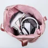2020 Pink Sports Bag Mulheres Fitness Ginásio Ginásio Bolsa À Prova D 'Água Yoga Sacos de fim de semana Light Viagens Swim Duffle Blosa com Compartimento de Sapato Y0721