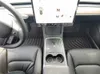 Voor Tesla Model 3 2021 Auto Vloer Matten 3D All-weer TPO Rubberen voet tapijten geurloze pad Waterdichte lade mat interieur accessoires Anti-silp / krasbestendig