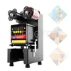 Full Automatisk Cup Sealer Bubble Tea Machine Milk Kaffe Sealing Utrustning