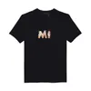 Estate Designer Flame magliette Manica Uomo Donna Popolare Lettera Logo Allentato Casual Uomo Donna Fashionl T-shirt in cotone Top Quality Print Tees S-3XL