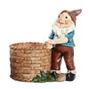 Objets décoratifs Figurines féeriques de jardin Gnomes, Pot de jardinière, accessoires féeriques pour l'extérieur ou la maison, fournitures de décoration