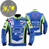 Nieuwe rijden antifall motorjas broek heren039s en dames039s racen warme warme katoenen kleding motorpak rijder arm41095381319910