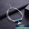 New Picture Color Multi-layer Starfish Mermaid Tail Beaded Fish Fins Bohemian Personality Female Anklet Bracelet