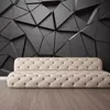 Custom Mural Wallpaper 3D Stereo Geometric Abstract Grey Triangle Photo Wall Paper Living Room TV Sofa Bedroom Background Decor