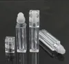 6.5ml Kwadratowy połysk Lip Roll Oil On Bottle Refillable Makeup Container Tube Butelki Lipgloss Butelki wielokrotnego użytku SN5472