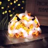 5M Solar Lights String 20 Led Honey Bee Shape Solar Powered Fairy Lights For Outdoor Home Garden Fence Summer Decoration 211122