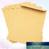 Presentförpackning 50st 229x162mm Kraftpapper Kuvert Blank Classic Plain Color Kuvert för Office School Business Letter Storage (Lig1 Fabrikspris Expert Design