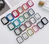 Glas + Hülle für Apple Watch Serie 6 5 4 3 2 1 SE 44mm 40mm iWatch Case 42mm 38mm Bumper Displayschutzfolie + Cover Uhrenzubehör