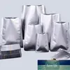 Wholesale 100pcs Open Top Thick Pure Aluminum Foil Packaging Bag Food Meat Electronic Product Anti-dust Vacuum Storage Bag Factory price expert design Quality