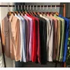100% Silk Women Long Sleeve OL Shirt Double Pockets Soft ladies office wear Blouse Top 210317