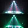 LED Double Head Disco Lamp Spotlight Colorful DJ Party Light Projector 12864LED STAGE EFFFTERING Belysning för hemunderhållning3527340