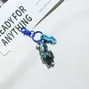 Fashion Bow Bear Keychain Women Girl Leather Lanyard Animal Key Chain Cute Bag Charms Keyring Pendant Party Jewelry Bulk G1019